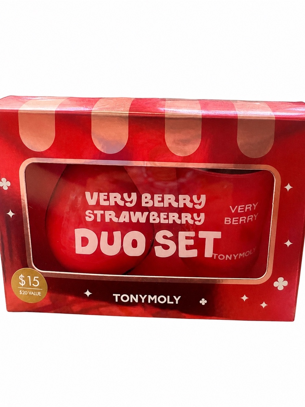 TONYMOLY Very Berry Strawberry Duo Set - Red